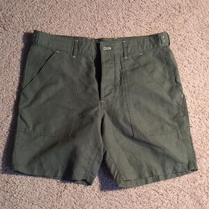 J. Crew Men's Olive Green Utility Shorts